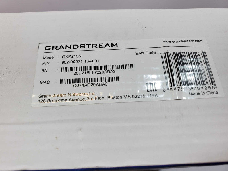 Grandstream GXP2135 NEW VoIP IP Telephone (
