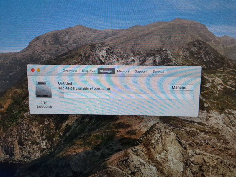 Apple iMac 27\\" L.2013 Core i5-4570 3.2Ghz, 16GB 1TB HDD, GT 755M, Catalina _