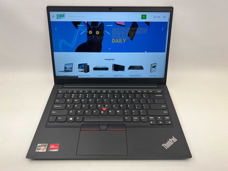 Lenovo E14 Gen 2 with Ryzen 5 4600U CPU 16GB RAM & 256GB SSD Storage READ -