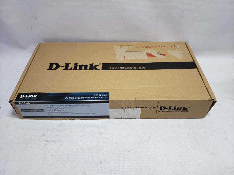 D-Link DGS-1210-28 28-Port Gigabit Smart Managed Switch [