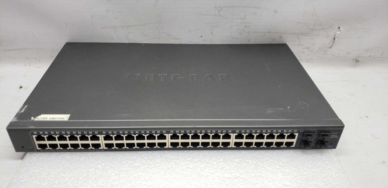 Netgear GS748T V4 48-Port Gigabit Ethernet Smart Switch / factory reset #