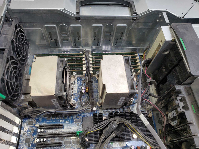 HP Workstation Z800 2x Xeon X5680 @3.33GHz 24GB RAM SAS1068E-IR  )
