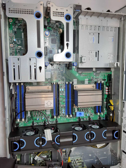 Lenovo ThinkServer RD450, 2xXeon E5-2603v4 1.7GHz, 16GB, 2x PSU, AS-IS Read _