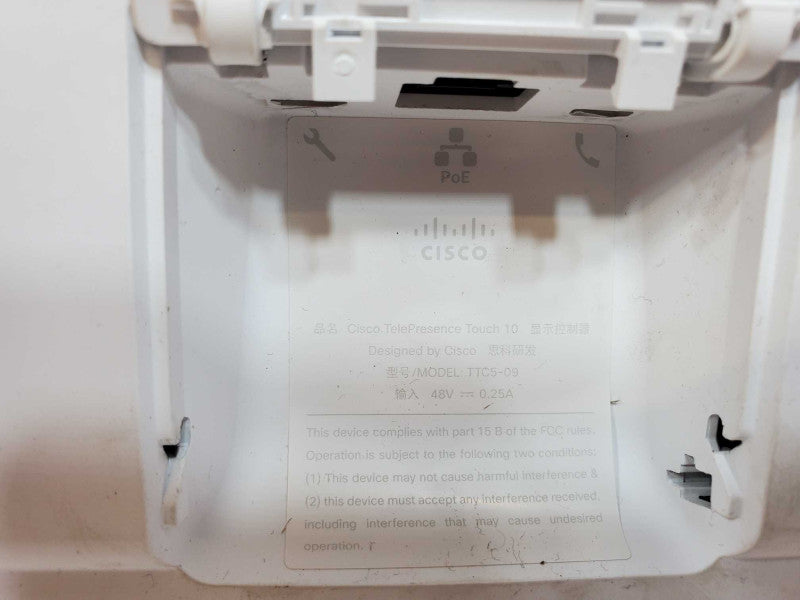 Cisco TelePresence Touch 10 Control Panel TTC5-09 (