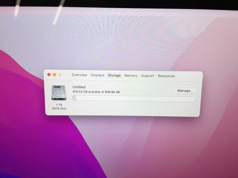 iMac 21.5\\" 4K Mid-2017 Core I5-7400 3.0 GHz, 8GB, Radeon Pro 555 2GB, 1TB, SEE _