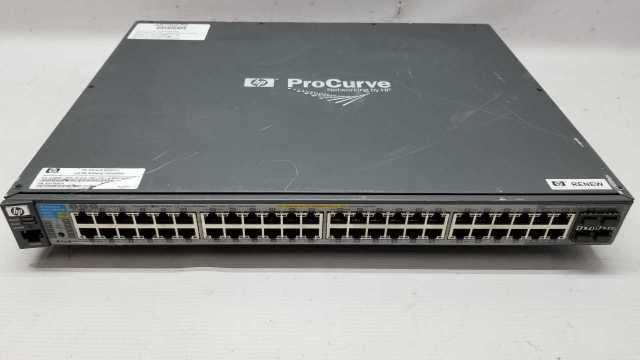 HP Procurve 2910al-48G-PoE+ / J9148A / FACTORY RESET  #