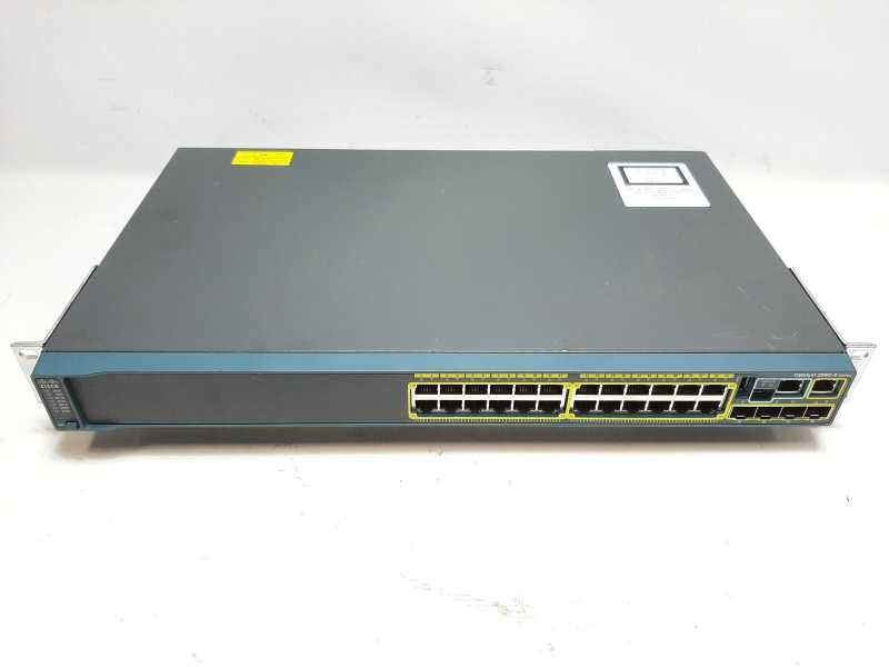 Cisco Catalyst 2960-S 24-Port Gigabit Ethernet Switch WS-C2960S-24TS-L #