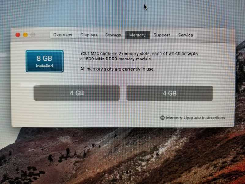 Apple 21.5\\" iMac Late 2012 I5-3330S @ 2.7Ghz 8GB No HDD GT 640M (see notes #