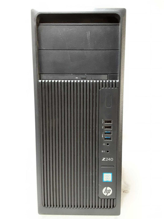 HP Z240 Tower Workstation, Core I7-7700 3.6GHz, 8GB DDR4, No HDD _