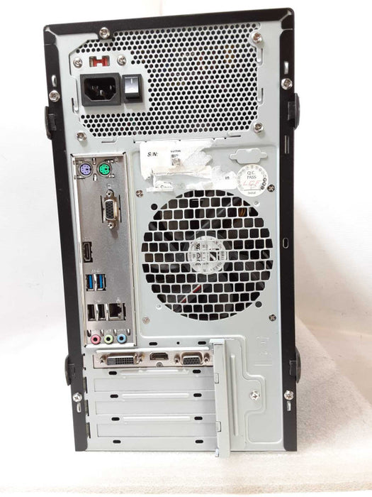 Custom/Asus Tower PC, Core i3-8100 3.6GHz, 8GB DDR4, No HDD/Caddies _