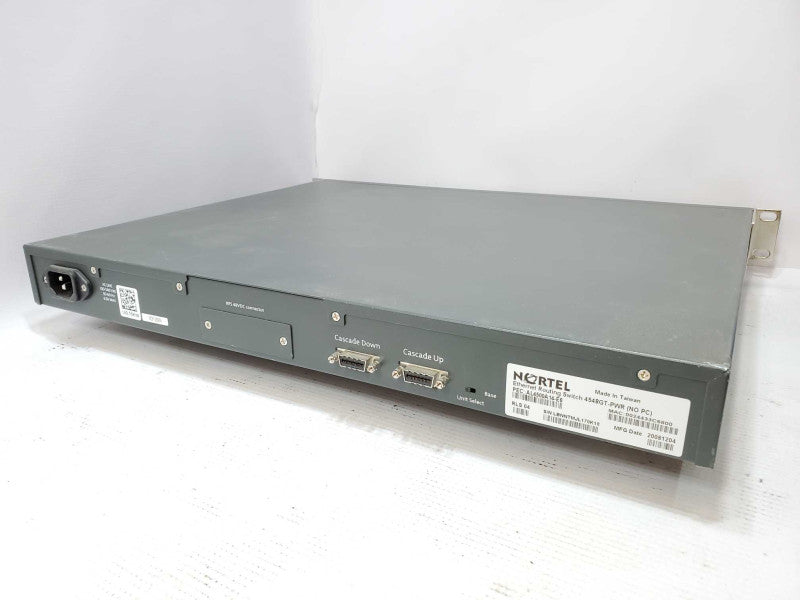 Nortel 4548GT-PWR 48 Port Ethernet Routing Switch (