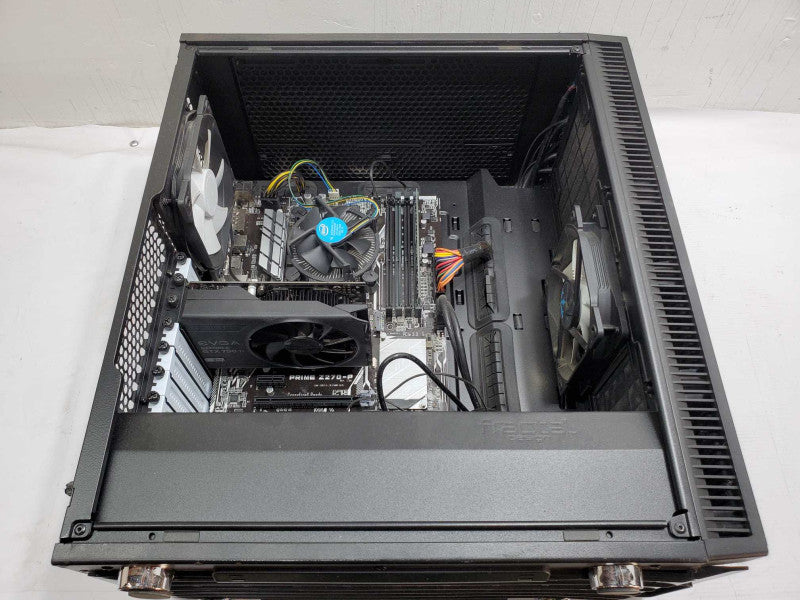 Custom PC- ASUS Prime Z270-P, i7-7700 3.6GHz 4GB DDR4 GeForce GTX 750Ti |