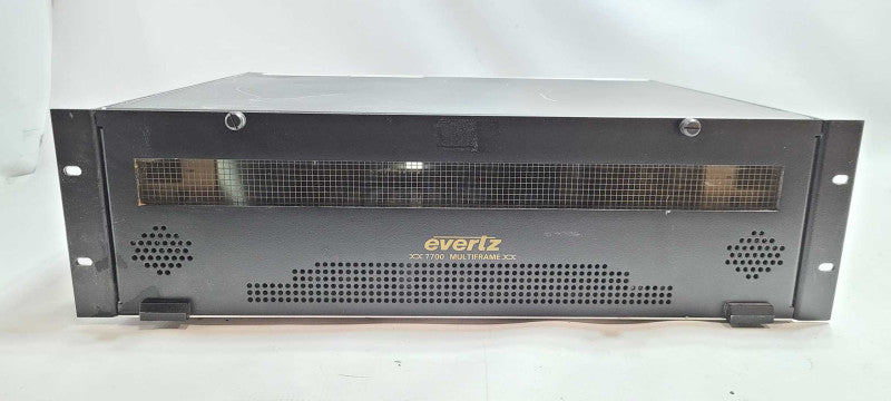Evertz 7700FR-C 3RU W/ 2x 7700A-HD Cards 2x PSUS $