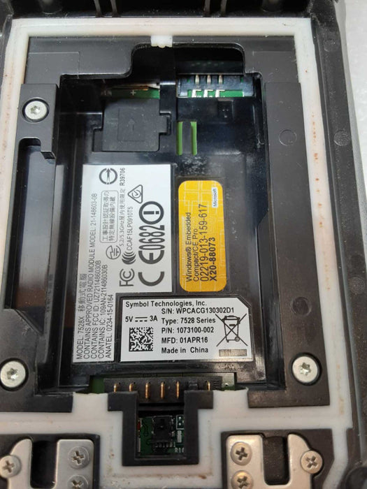 Symbol workabout Pro4 7528X Barcode scanner, Untested, AS-IS _