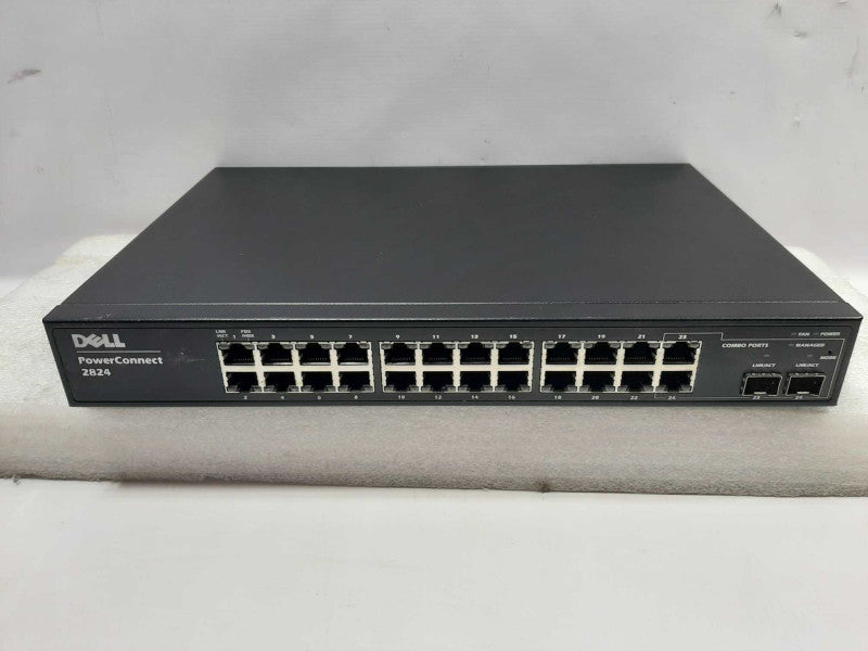 Dell Powerconnect 2824 24 Port Gigabit Ethernet Switch ~