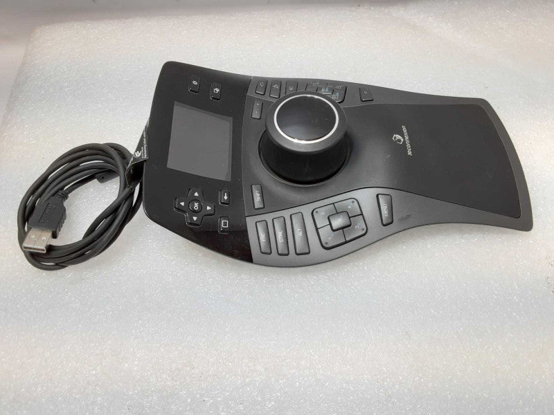3DConnexion SpacePilot Pro USB Mouse 3DX-600037, Powers on, AS-IS _