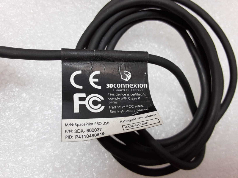 3DConnexion SpacePilot Pro USB Mouse 3DX-600037, Powers on, AS-IS _