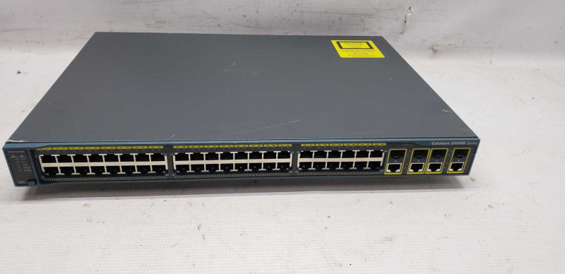 Cisco Catalyst WS-C2960G-48TC-L 48-Ports Gigabit Switch / FACTORY RESET #