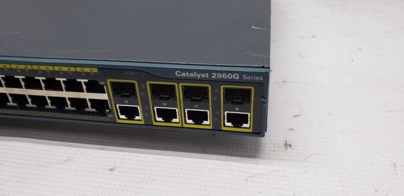 Cisco Catalyst WS-C2960G-48TC-L 48-Ports Gigabit Switch / FACTORY RESET #