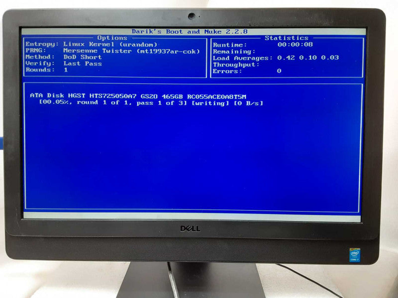 Dell Optiplex 9030 AIO, Core I7-4790S 3.2GHz, 8GB DDR3, 500GB HDD _