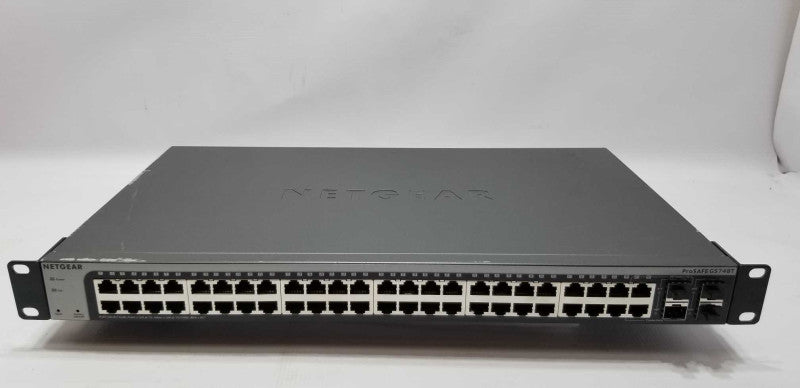 NETGEAR ProSafe GS748T v5 48 Port Gigabit Ethernet Smart Switch =
