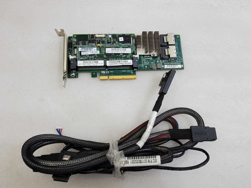 HP Smart Array P420 1GB 6Gb 2-Port Raid Controller 633542-001 w/ Cables & Battery )