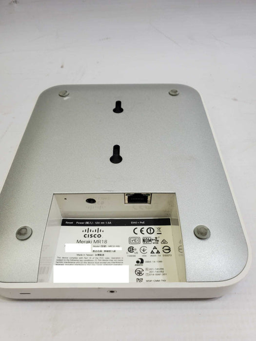 CISCO Meraki MR18 Dual-band Cloud-managed Wireless Access Point AP )
