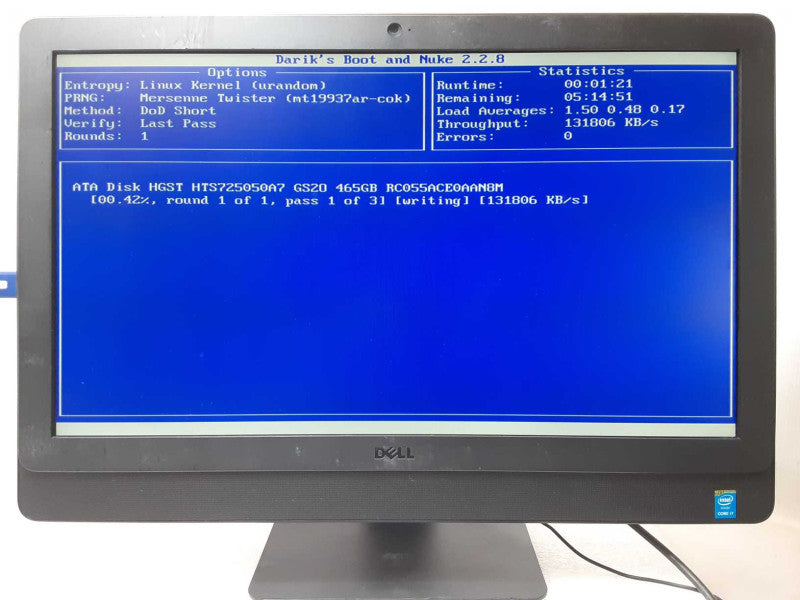 Dell Optiplex 9030 AIO, Intel Core I7-4790S 3.2GHz, 8GB DDR3, 500GB HDD _