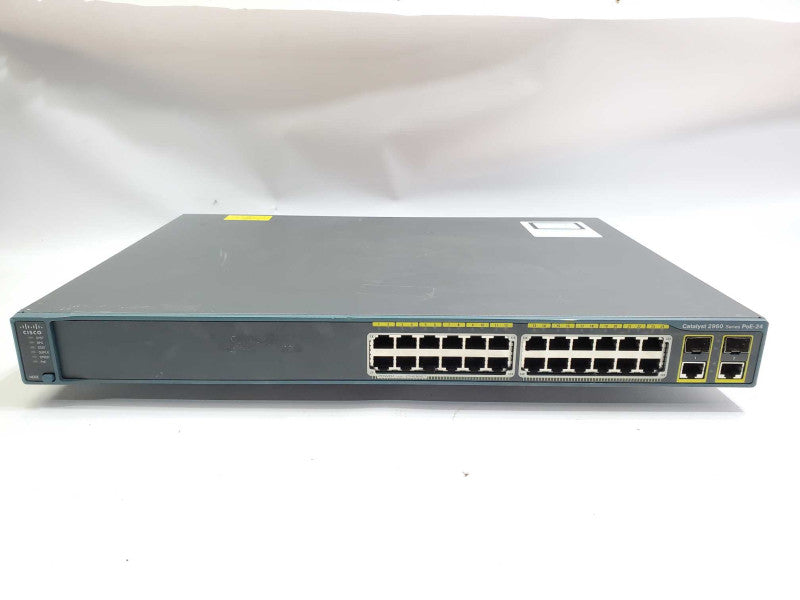 Cisco Catalyst WS-C2960-24PC-L V06 24-Port POE Managed Ethernet Switch )
