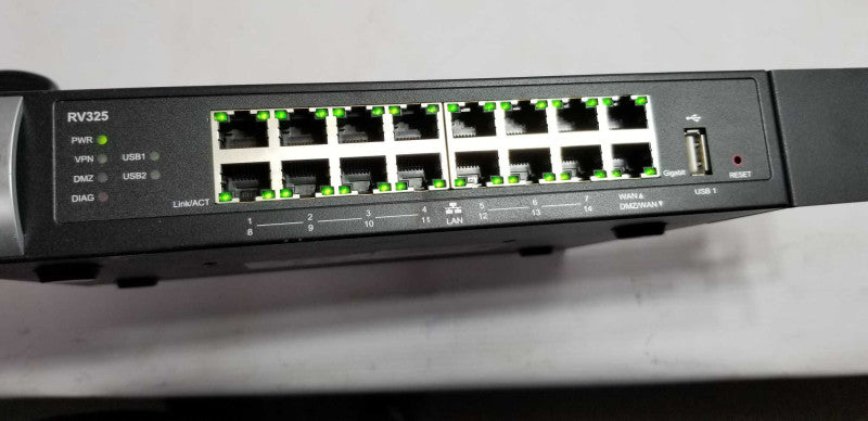Cisco RV325-K9 Cisco RV325 Dual Gigabit WAN VPN Router=