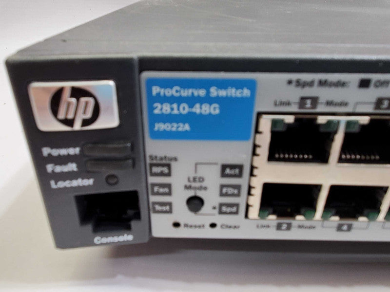 HP ProCurve 2810-48G J9022A 48-Port Gigabit Ethernet Network Switch  )