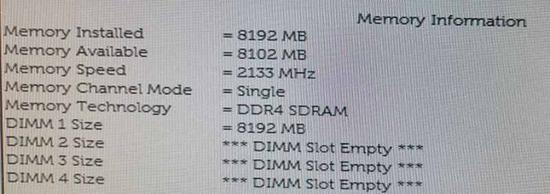 Dell Precision TWR 3620 i7-6700K 4GHz 8GB DDR4 256GB SSD $