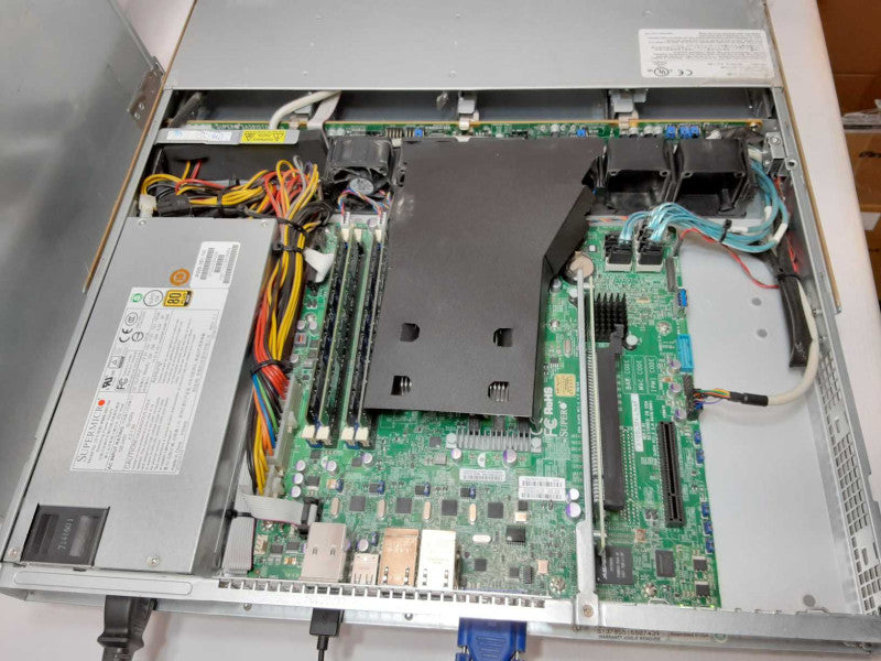 Supermicro X10SLM+-LN4F 1U Server, Xeon E3-1220v3 3.1GHz, 32GB RAM, No RAID _