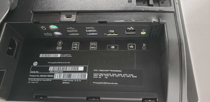 HP compaq elite 8300 AiO i7-3770 @ 3.40ghz / 8gb ram / 23in / 1920 x 1080  #