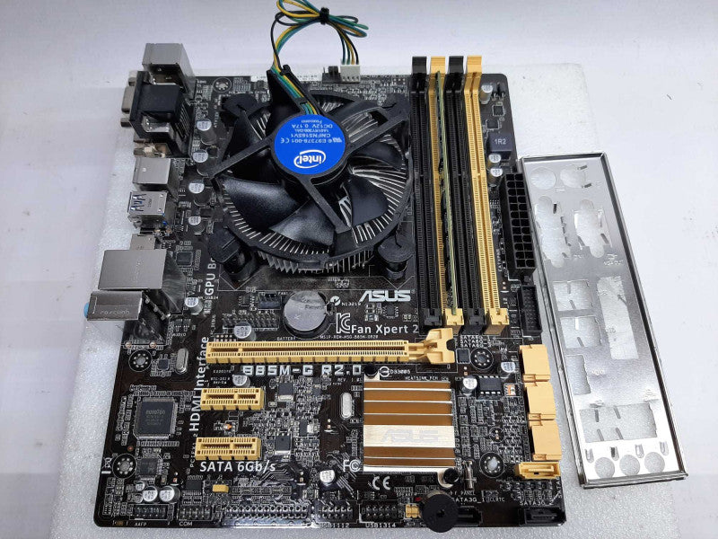 Asus B85M-G R2.0 Motherboard, i7-4790 3.6GHz/4GB DDR3, 100% TESTED ~