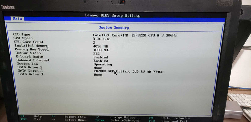 Lenovo Thinkcenter M92z AiO i3-3220 @ 3.30ghz / 4gb ram / 23in  #