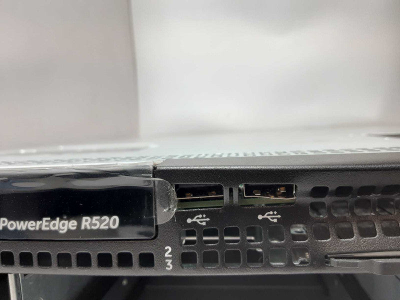 Dell PowerEdge R520, 2x Xeon E5-2430 2.2GHz, 32GB, 1x PSU, 3.5\\", Read _