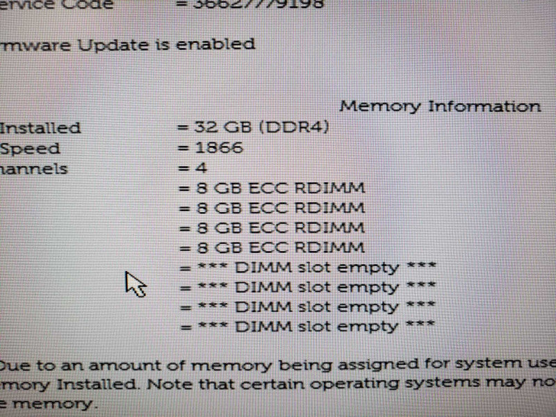 DELL Precision T5810 Xeon E5-1607v3@3.1GHz 32GB ECC DDR4 FirePro W7100 No HDD [