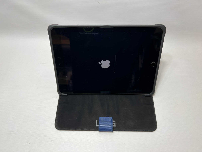 iPad (5th generation) 32GB Space Gray with UAG Blue Case -