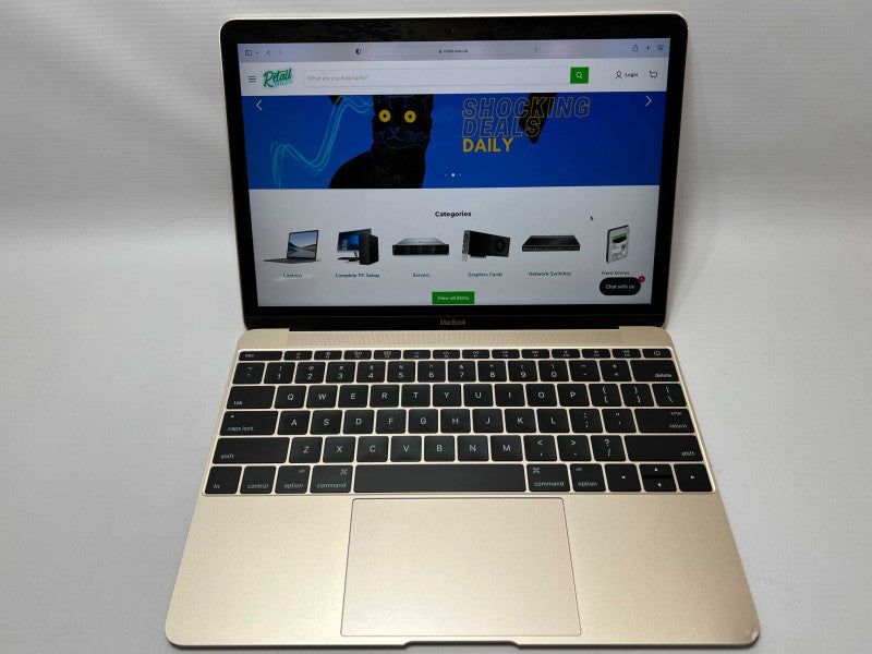 MacBook Retina 12-inch Early 2016 m5 CPU @ 1.2GHz 8GB RAM & 500GB  Storage -