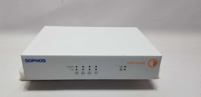Sophos UTM 110/120 Rev 5 Firewall Security Router=