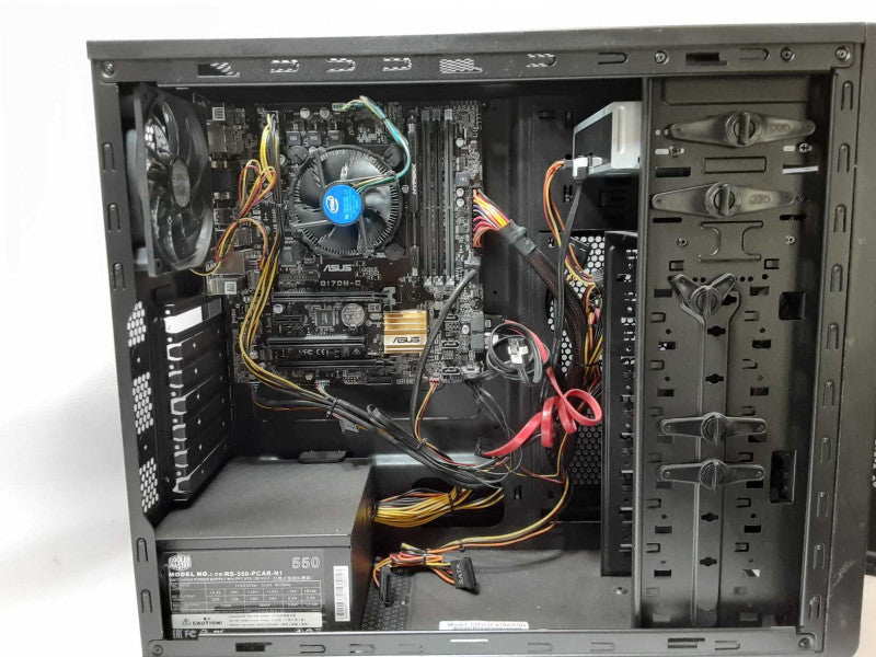Custom/Asus Tower PC, Core I7-6700 3.4GHz, 8GB DDR4, No HDD _