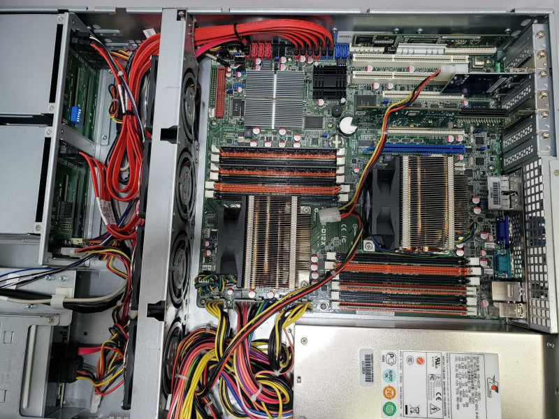 Custom Server ASUS Z8PE-D12X 2xXeon E5630@2.53GHz 16GB DDR3 No RAID 510W PSU [