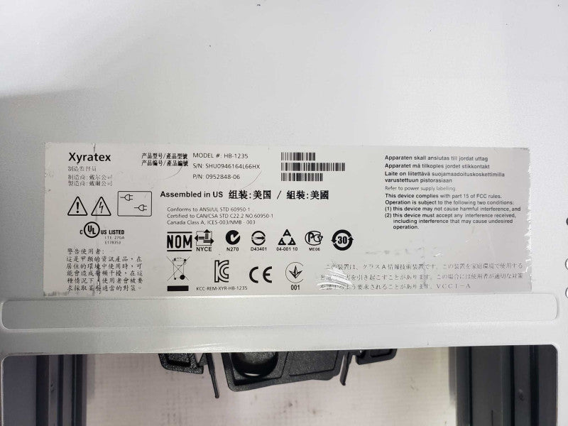 Microsoft Xyratex HB-1235 8600 EBOD Enclosure Unit 2x 0952913-07 Controllers [