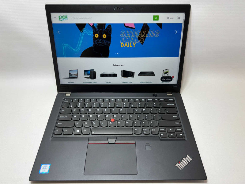 Lenovo T480s with i7-8650U 16GB RAM & 512GB SSD Storage  -