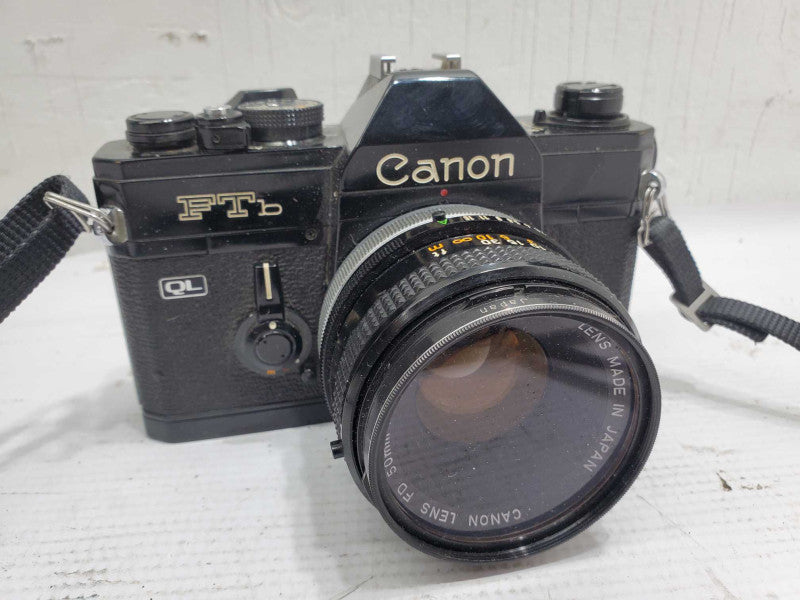 Canon FTb 35mm Film Camera 50mm Lens |