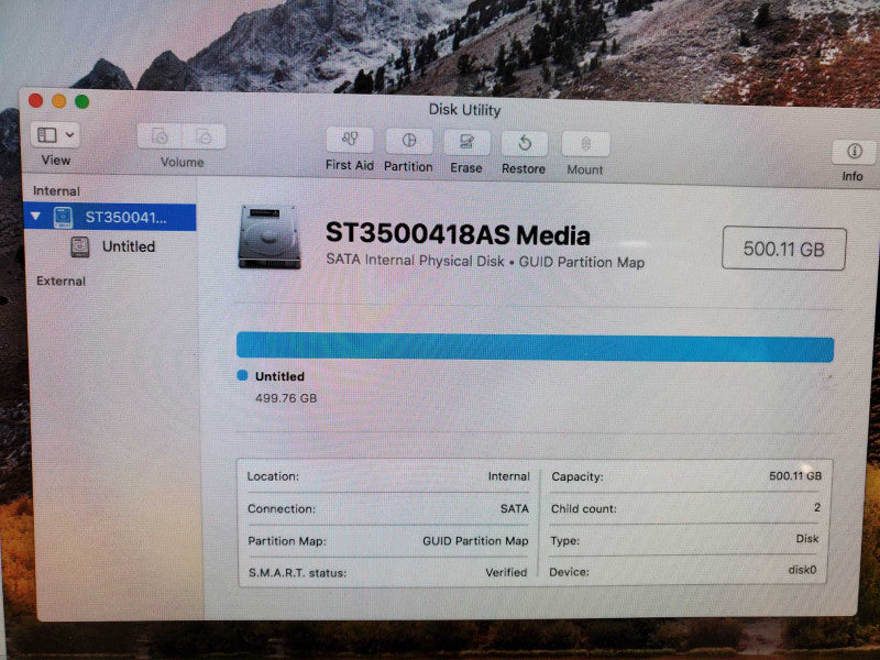 Apple iMac A1311 21.5\\" Core i5-2400S @2.5GHz 16GB 500G HDD HD 6750M 512MB  )