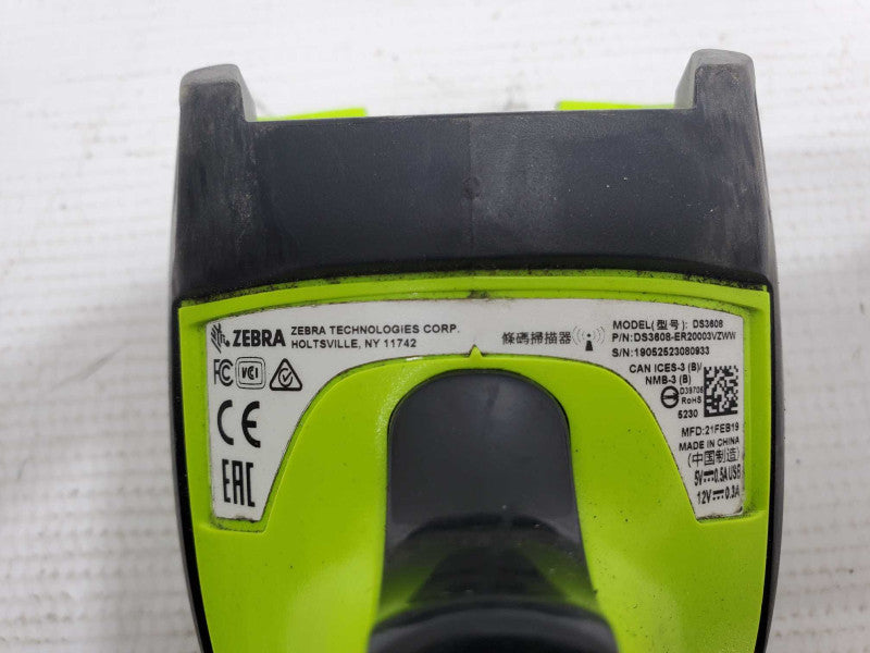 Zebra DS3608 Cordless Hand Scanner (READ) |