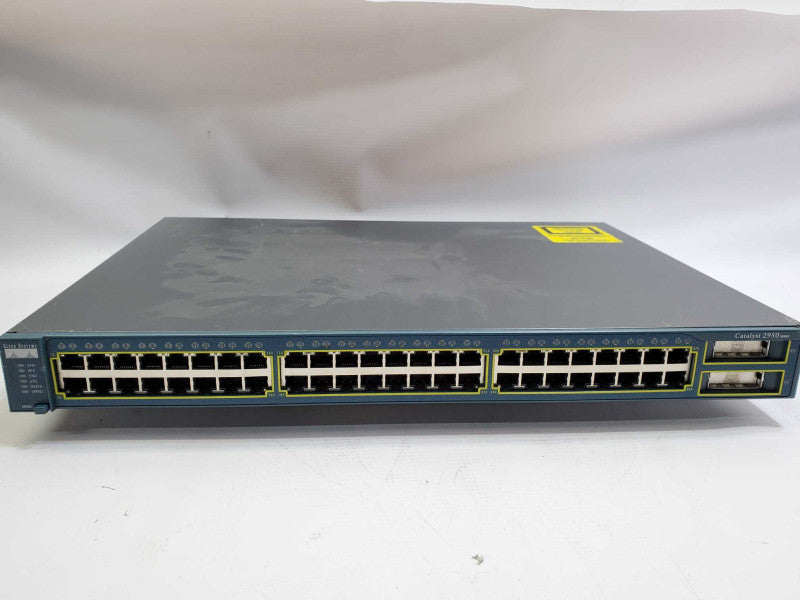 Cisco WS-C2950G-48-EI 48x10/100 Fast Ethernet 2x GBIC Slots L2 Managed Switch )