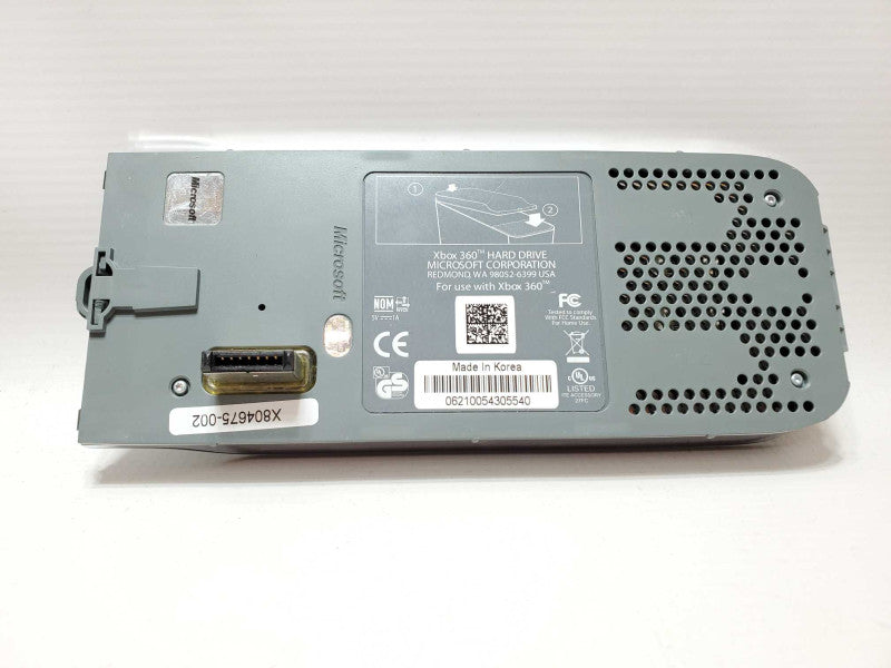 Microsoft X804675-002 Xbox 360 20GB Hard Drive Gray HDD (